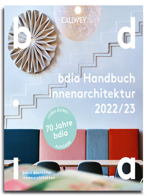 cover image of bdia Handbuch Innenarchitektur 2022/23